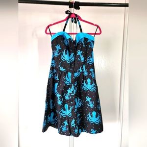 XXL sourpuss nautical halter dress